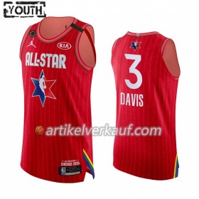 NBA Los Angeles Lakers Trikot Anthony Davis 3 2020 All-Star Jordan Brand Kobe Forever Rot Swingman - Kinder